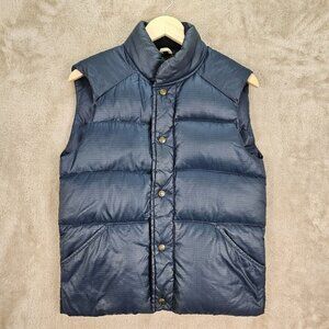 Vintage Eddie Bauer Down Vest Puffer Snap Button Men's (Measurement Photos)